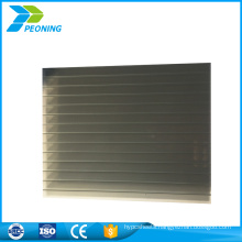 High quality cheap custom multiwall pc polycarbonate honeycomb hollow roofing sheet